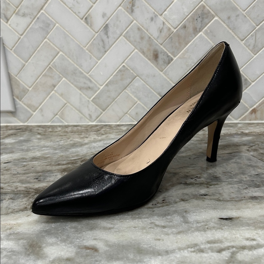 Cole Haan Grand Signature Black Leather Pumps